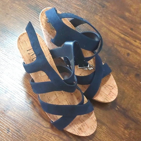 International Concepts Indigo “Landor” Wedge Heel size 8 M - Picture 2 of 3